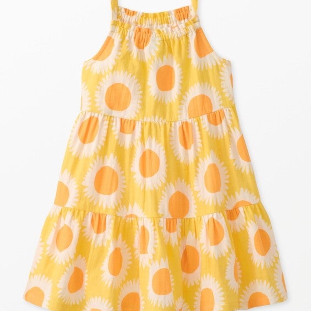 Hanna Andersson Print Tiered Woven Dress - 4